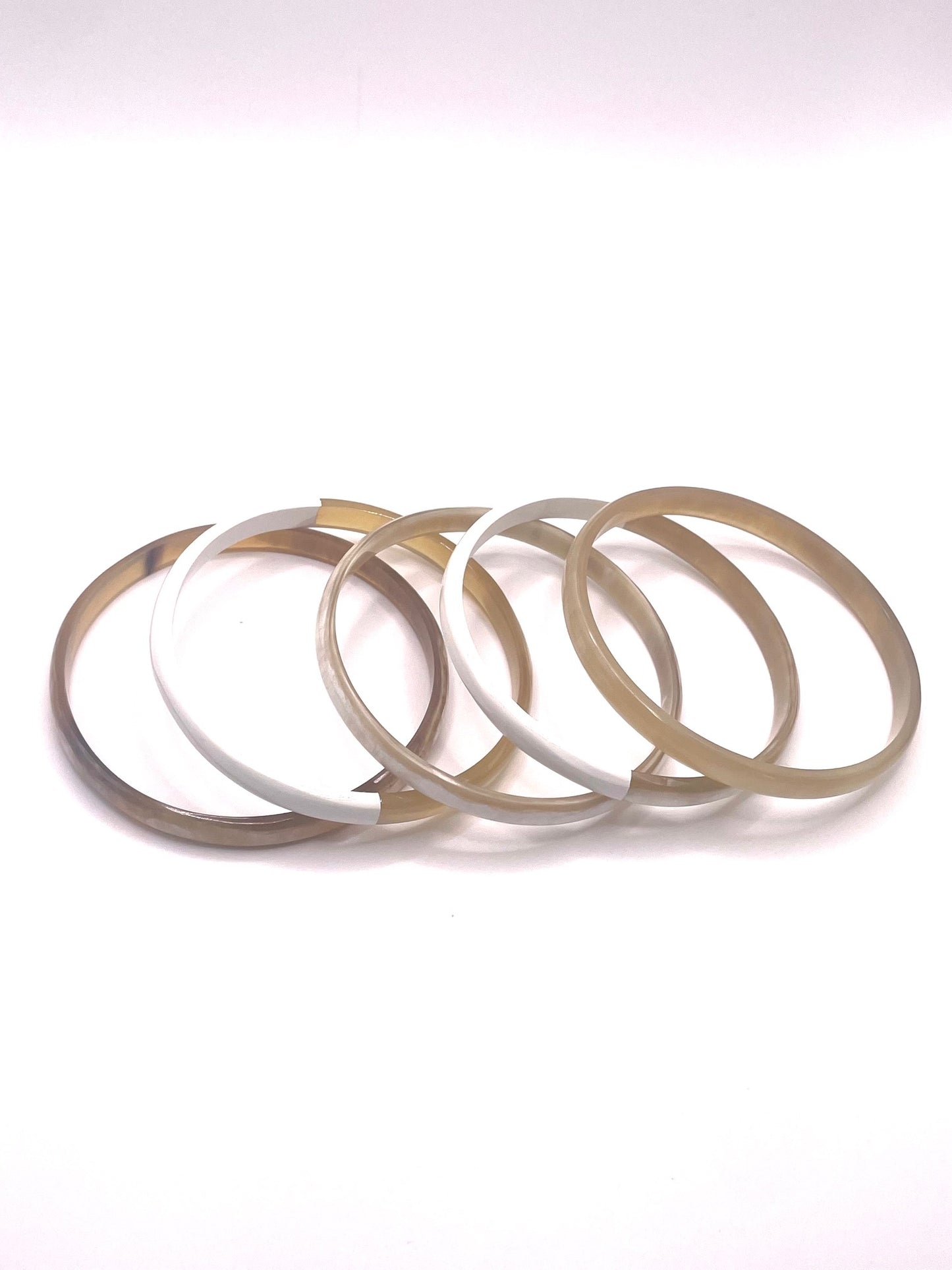 Set de 5 bracelets joncs