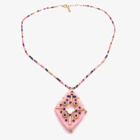 collier tour de cou feutrine