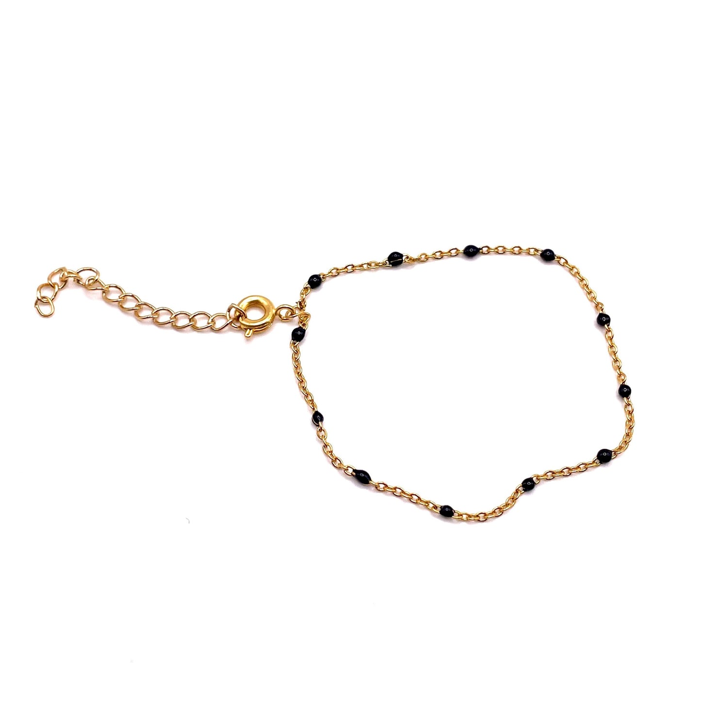 Bracelets chaine perlée